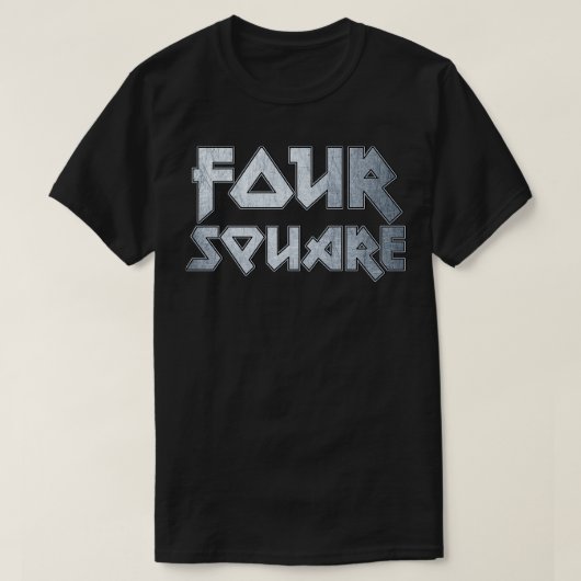 四方形 Tシャツ (デザイン正面)