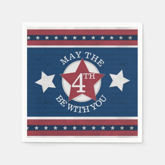 四日は君と一緒に紙ナプキン スタンダードカクテルナプキン (正面)