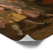 四日朝1736年 ポスター (角)