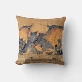 四日本の眼天狗装飾用クッション クッション