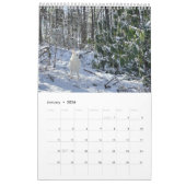 四月の新年 カレンダー (1月 2026)