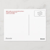 四月はがき ポストカード (裏面)