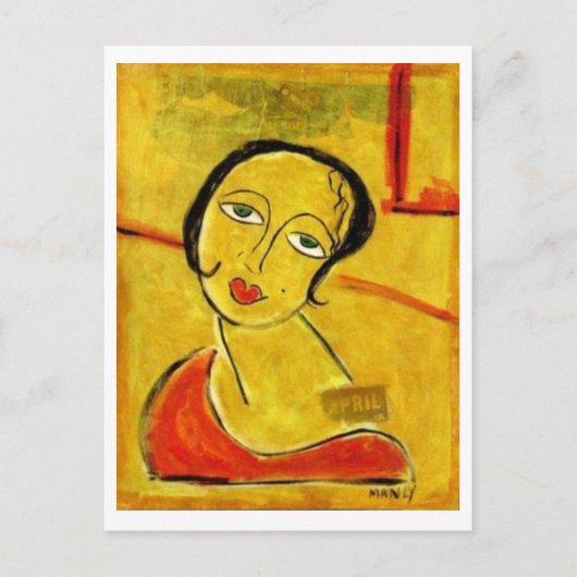 四月はがき ポストカード (正面)