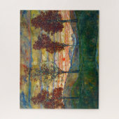 四木（風景画） (by Egon Schiele) ジグソーパズル (縦)