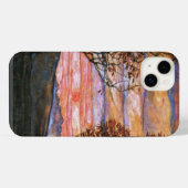 四本の樹木 iPhoneケース (裏面横)