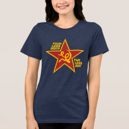 四本の足は良い トライブレンドTシャツ
