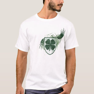 四枚の葉のクローバーハイファイ。 Tシャツ