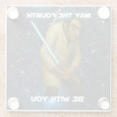 四番目の人が一緒に来てほしい(Math-ter) ガラスコースター (裏面)