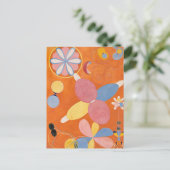 四番目の10番目に大きい |ヒルマフクリント ポストカード (スタンド正面)