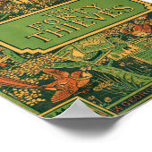 四盗人ヴィンテージ童話カバー ポスター (角)