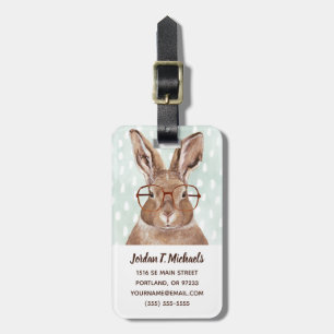 四眼避雷器  ウサギ（バニー） ラゲッジタグ