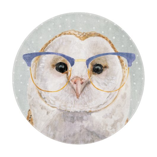 四眼避雷器 | Wise Owl カッティングボード (正面)