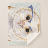 四眼避雷器 | Wise Owl シェルパブランケット (正面)