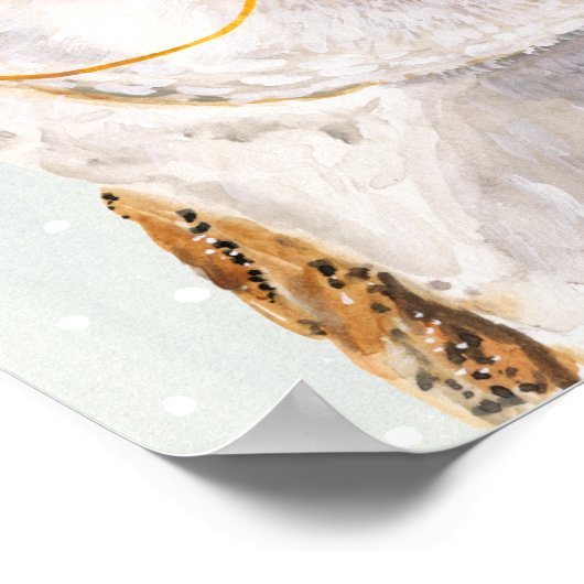 四眼避雷器 | Wise Owl ポスター (角)