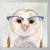 四眼避雷器 | Wise Owl ポスター (正面)