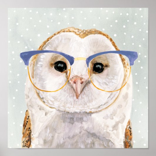 四眼避雷器 | Wise Owl ポスター (正面)