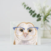 四眼避雷器 | Wise Owl ポストカード (スタンド正面)