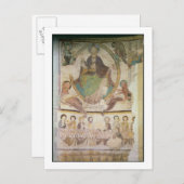 四福音書の記号と共にキリスト ポストカード (正面/裏面)