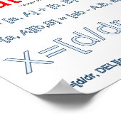 四級数学 ポスター (角)