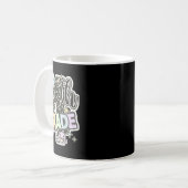 四級構成ノート茶の初日 コーヒーマグカップ (正面左)