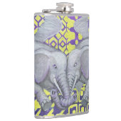 四羽の羽根 フラスク (右)