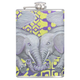 四羽の羽根 フラスク