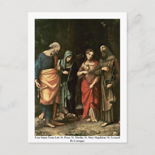 四聖人 ポストカード (正面)