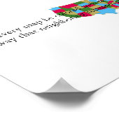 四色定理 ポスター (角)