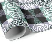 四花びらガラス輝き曼荼羅の無限のミラージュ ラッピングペーパー (ロールコーナー)