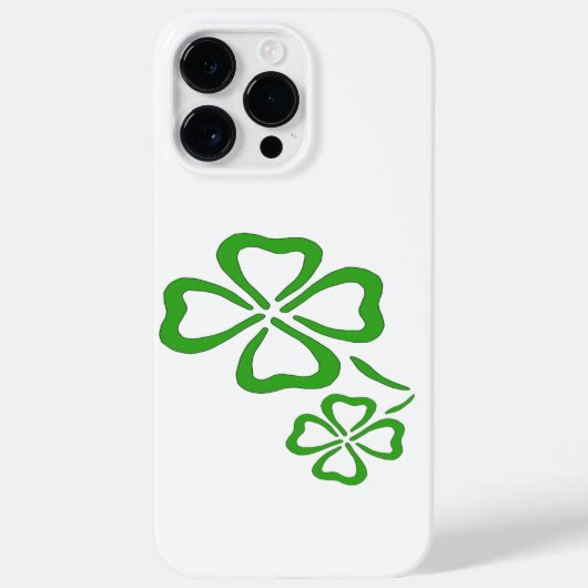 四葉のクローバー ケース・メイト iPhone ケース Case-Mate iPhoneケース (裏面)