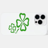 四葉のクローバー ケース・メイト iPhone ケース Case-Mate iPhoneケース (裏面 (横))