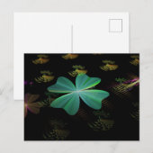 ☼四葉のクローバー☼ ポストカード (正面/裏面)