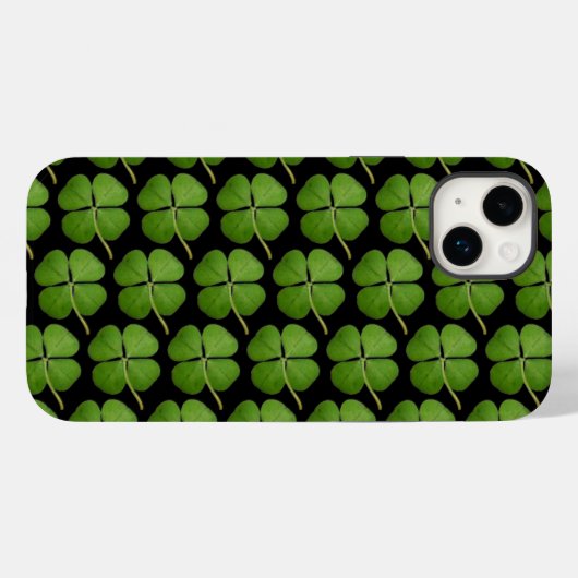 四葉のクローバー Case-Mate iPhoneケース (裏面 (横))