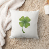 四葉クローバークッション クッション (ブランケット)