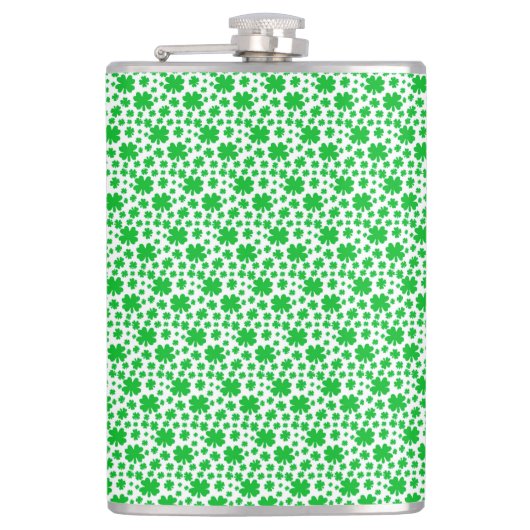 四葉クローバー フラスク (正面)
