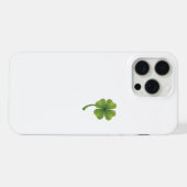 四葉クローバーiPhoneケース iPhoneケース (裏面横)