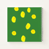 四角いスパイラルノートブック ノートブック (裏面)