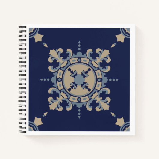 四角いスパイラルノートブック ノートブック (正面)