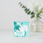 四角いヘ熱狂するイズのペットアポイントメント 予約カード (スタンド正面)