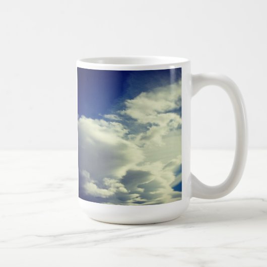 四角い写真を追加 コーヒーマグカップ (右)
