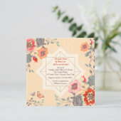 四角い招待状 招待状 (スタンド正面)