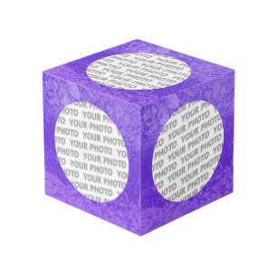 四角い枠の丸い（ばちゃばちゃ）跳ねる3 +写真 フォトキューブ