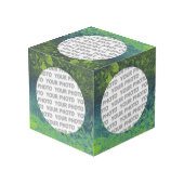 四角い枠の丸い(ばちゃばちゃ)跳ねる5 +写真 フォトキューブ (裏面アングル)