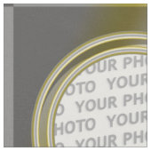 四角い枠の輪郭I +あなたの写真 ファブリック (クローズアップ)