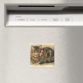 四角い磁石「タビーキャット」 マグネット (インサイチュ (食洗機))