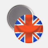 四角い英語の旗 マグネット (正面/裏面)