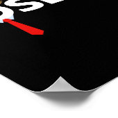 四角おもしろいアンチ切り株2024 Nope Not Again Tee S ポスター (角)