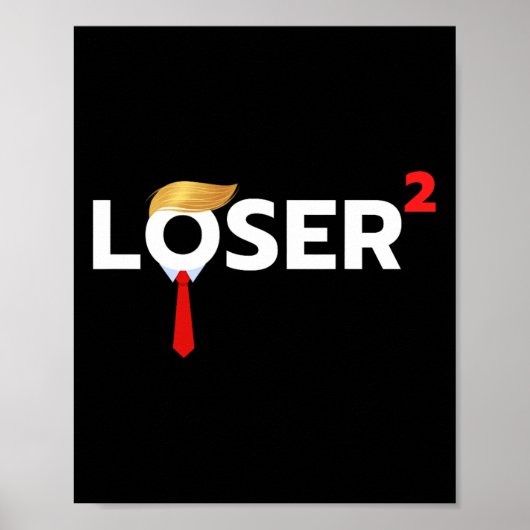 四角おもしろいアンチ切り株2024 Nope Not Again Tee S ポスター (正面)