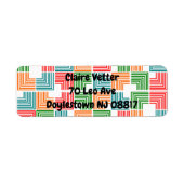 四角ねじ ラベル (正面)