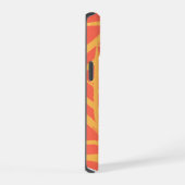 四角の中のペイントブラシ iPhone 15ケース (右側面)